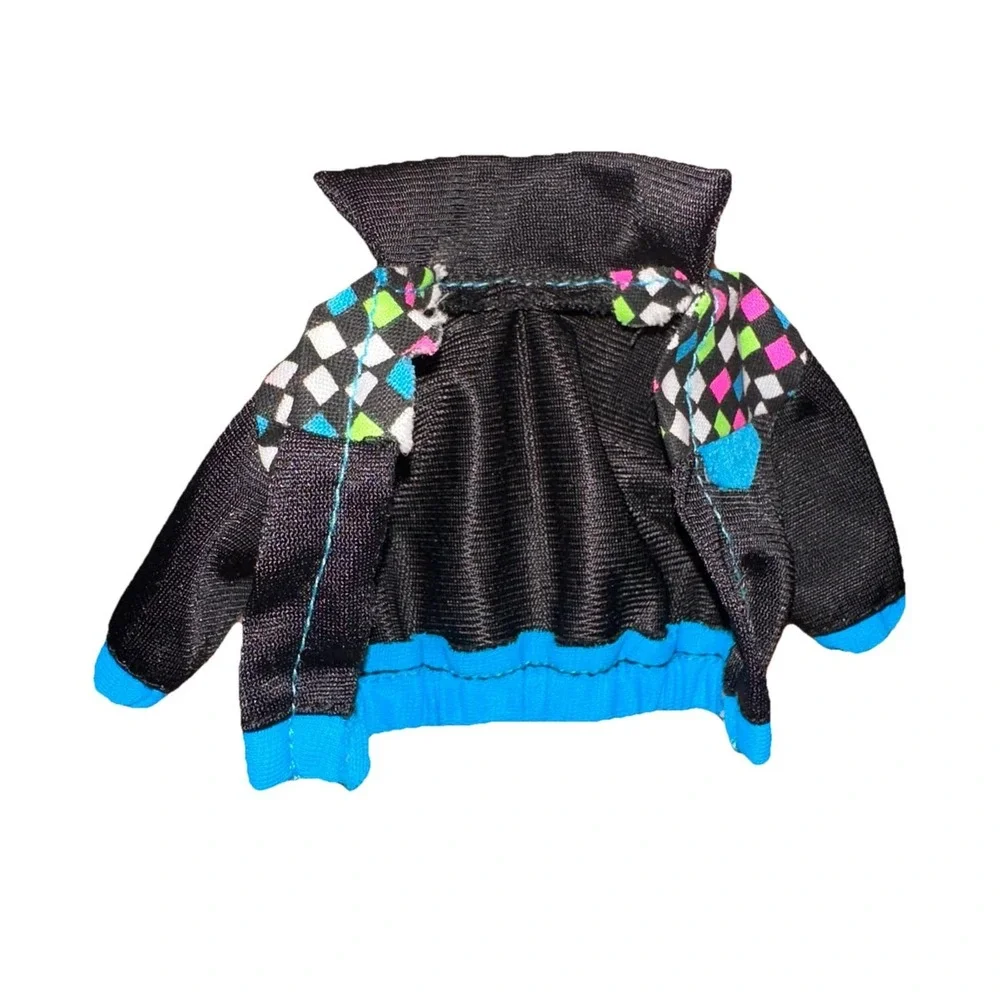 Barbie Doll Clothes‎ ~ Black Blue Checkerboard Jacket